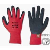 Рукавички захисні PERFECT GRIP RED латекс, розмір 9, RWPGRD9, Bradas
