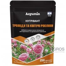 Добриво водорозчинне 250г, Нутривант, Троянди та Квітучі рослини, Весна - Літо, Argumin