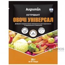 Добриво водорозчинне 25г, Нутрівант, Овочі Універсал, Argumin