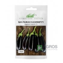 Семена Баклажана Казимир F1, 15шт, цилиндрический, ProSeeds